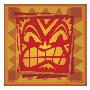 Tiki Mask by Harry Briggs Limited Edition Print