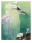 A Painting Of Alaskan Undersea Wildlife And Icebergs by Else Bostelmann Limited Edition Pricing Art Print