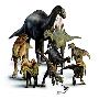 A Composite Of Dinosaurs That Lived In The Southern Hemisphere. by National Geographic Society Limited Edition Print