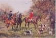 Going To Cover (Man With Red Jacket) by Heywood Hardy Limited Edition Pricing Art Print