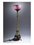 An Important And Rare Glass And Wrought-Iron Flower Form Floor Lamp, Circa 1900 by Franz Arthur Bischoff Limited Edition Pricing Art Print