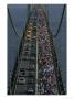 Annual Labor Day Bridge Walk Across The Mackinac Bridge, St. Ignace, Michigan by Phil Schermeister Limited Edition Print