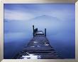 Blue Fog And Jetty by Jonathan Andrew Limited Edition Print