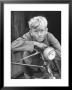 Close Up Of Village Boy Posing With His Bicycle by Walter Sanders Limited Edition Print