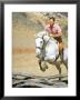 California Governor Candidate Ronald Reagan Riding Horse At Home On Ranch by Bill Ray Limited Edition Print
