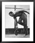 Paul Hicks, New York Businessman, Playing Paddle Tennis At Manursing Island Club by Gjon Mili Limited Edition Print