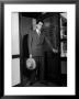Attorney Richard Nixon In The Doorway Of Law Office After Returning From Wwii To Resume His Career by George Lacks Limited Edition Print