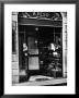 Cats Perching Outside Entrance To Perfume Shop by Alfred Eisenstaedt Limited Edition Pricing Art Print