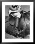 Polo Player Wearing Intricately Tooled Boots by Carl Mydans Limited Edition Print