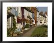 Row Of Pastel Coloured Country Cottages, Alresford, Hampshire, England, United Kingdom, Europe by James Emmerson Limited Edition Print