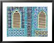 Tiling Round Shuttered Windows, Shrine Of Hazrat Ali, Who Was Assissinated In 661, Balkh Province by Jane Sweeney Limited Edition Pricing Art Print