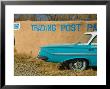 Usa, New Mexico, Turquoise Trail, Trading Post And 1961 Chevrolet Bel Air 4-Door Sedan by Alan Copson Limited Edition Print