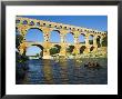 Canoeing Near Pont Du Gard by Glenn Beanland Limited Edition Print