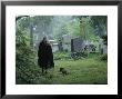 Woman In A Graveyard, Georgetown, Washington, D.C. by Peter Krogh Limited Edition Print