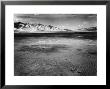 Aerial View Of The First Atomic Bomb's Dark Scar Below Sierra Oscura Mountain In Desert by Fritz Goro Limited Edition Print