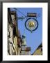 Ornate Wrought Iron Shop Sign Advertising A Gasthof, Rothenburg Ob Der Tauber, Bavaria by Gary Cook Limited Edition Print