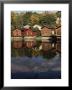 Fishermen's Houses And Boat Sheds, River Porvoo, Porvoo (Borga), Finland, Scandinavia by Ken Gillham Limited Edition Print
