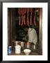 Hanging Sausages In Window Of Restaurant Kitchen, Shinjuku, Tokyo, Honshu, Japan by Christian Kober Limited Edition Pricing Art Print