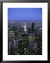 Night View Of The Manhattan Skyline From The Empire State Building by Todd Gipstein Limited Edition Pricing Art Print