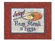 Ham Steak by Elizabeth Garrett Limited Edition Print