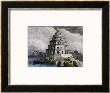The Great Lighthouse Of Alexandria, From A Series Of The Seven Wonders Of The World by Ferdinand Knab Limited Edition Pricing Art Print
