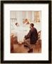 Visiting Day At The Hospital, 1889 by Jules Jean Geoffroy Limited Edition Print