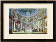 The Banqueting Room At The Royal Pavilion, Brighton, 1826 by John Nash Limited Edition Pricing Art Print