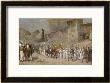 The Israelites Led By Joshua And Helped By God Destroy Jericho by Robert Leinweber Limited Edition Print