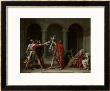 The Oath Of The Horatii by Jacques-Louis David Limited Edition Print