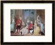 The Salon Of Philippe Egalite Duc D'orleans by Carmontelle Limited Edition Print