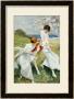 A Spring Day By The Seashore by Rene Lelong Limited Edition Pricing Art Print