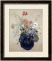 A Vase Of Blue Flowers, Circa 1905-08 by Odilon Redon Limited Edition Print