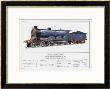 Caledonian Railway Express Loco No 903 by W.J. Stokoe Limited Edition Print