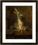 Dead Hare With Game Bag And Powder-Flask by Jean-Baptiste Simeon Chardin Limited Edition Print