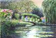Giverny, Le Pont Aux Nymphéas by Rolf Rafflewski Limited Edition Pricing Art Print