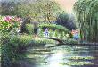 Giverny, Le Pont Aux Nympheas by Rolf Rafflewski Limited Edition Pricing Art Print