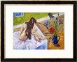 Nude With Flowers by Sir Roy Calne Limited Edition Print