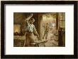 The Village Blacksmith In His Smithy by Herbert Dicksee Limited Edition Print