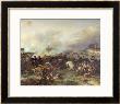 Battle Of Montereau, 18Th February 1814 by Jean Charles Langlois Limited Edition Print