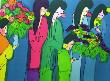 Offrande De Fleurs by Walasse Ting Limited Edition Pricing Art Print