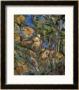 Rocks Above The Caves At Chateau Noir by Paul Cézanne Limited Edition Pricing Art Print