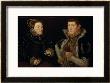 Lady Mary Neville And Her Son Gregory Fiennes, 10Th Baron Dacre, 1559 by Hans Eworth Limited Edition Pricing Art Print