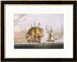 Naval Combat Off Boston Between Hms Shannon And The American Frigate Chesapeake by Jeakes Limited Edition Print