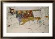 The Yellow Town, 1914 by Egon Schiele Limited Edition Print