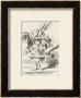 The White Rabbit In Herald's Costume by John Tenniel Limited Edition Pricing Art Print