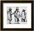 Three Men, British Museum, London by Rembrandt Van Rijn Limited Edition Print