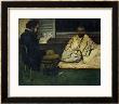 Paul Alexis (Secretary To Zola), Reading To Emile Zola, 1869-1870 by Paul Cã©Zanne Limited Edition Print