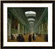 Projet D'amenagement De La Grande Galerie Du Louvre by Hubert Robert Limited Edition Print