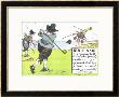 Rule Xiii: If Ye Player's Ball Strike An Opponent's Caddie by Charles Crombie Limited Edition Print