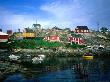Houses Overlooking The Harbour At Eqalugaarsuit, Greenland by Cornwallis Graeme Limited Edition Print